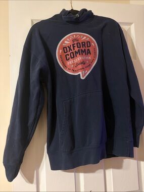 Navy Pullover Hoodie